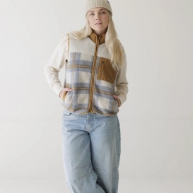 Kelly checkered ladies teddy vest