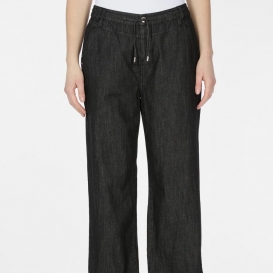 Tereza black ladies jogger pants