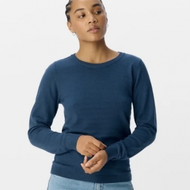 Nica blue ladies crew neck knit