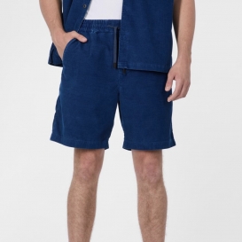 Kazimir blue corduroy men shorts