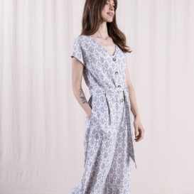 Lexie taupe ladies jumpsuit
