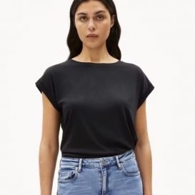 Wyke black ladies top