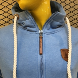 Andrewsville blue zipped sweater