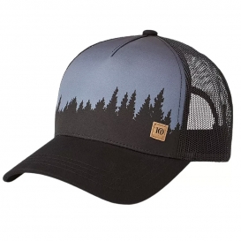 Forest black unisex cap