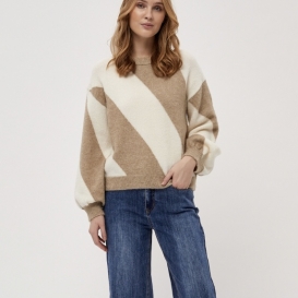 Miramar garden ladies crew neck knit