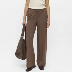 Cora brown wide ladies pants