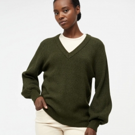 Usha green ladies knit