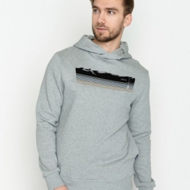 Hang On grey hooded men sweater