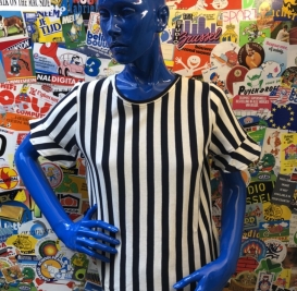 Mortar stripe top