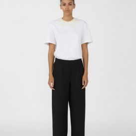 Fita wide black ladies pants