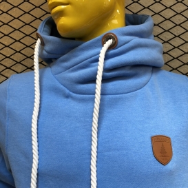 Kemptville blue hooded sweater