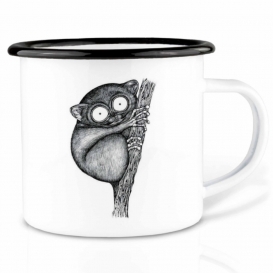Big Eyes Emaille Coffee cup