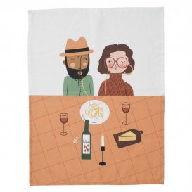 Spaghetti kitchen towel