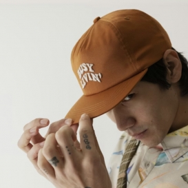 Busy livin' brown men cap