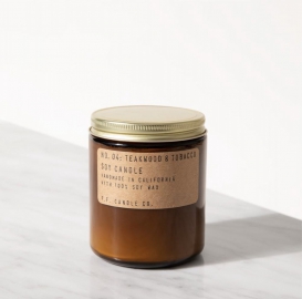 Teakwood & Tobacco soy candle