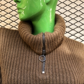 Vivi sepia knit