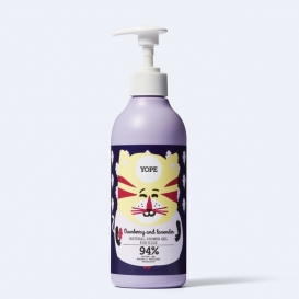 Cranberry & Lavender shower gel (for kids)