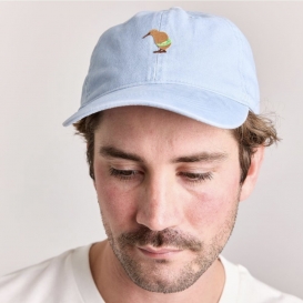 Funny kiwi blue cap