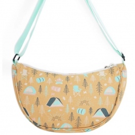 Aurora ochre allover ladies bag