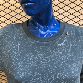Reason floral crew neck sweater