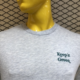 Keep It Green grey t-shirt