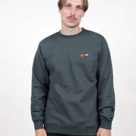 Raban green men crew neck sweater
