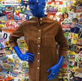 Department brown shirt