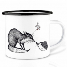 Fox & Hedgehog Emaille Coffee cup