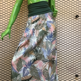 Urban floral skirt