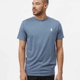 White Spruce blue melange t-shirt