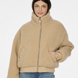 Veronika sand ladies teddy jacket