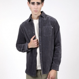 Hauke grey men shirt