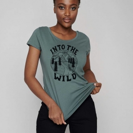 Wild green ladies t-shirt