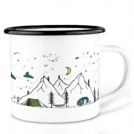 Live In Nature Emaille Coffee cup