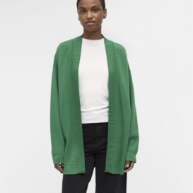 Bjel green ladies knit cardigan