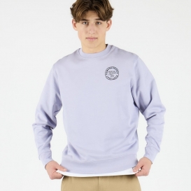 Dogs lilac men crew neck sweater