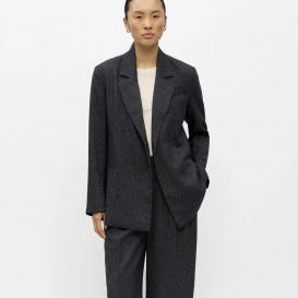 Mayte black ladies blazer