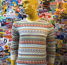 Pilou crew neck knit