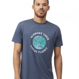 Local Planet blue men t-shirt