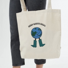 Keep Earth Chill tote bag