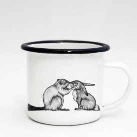 Forest Hug Emaille Coffee cup